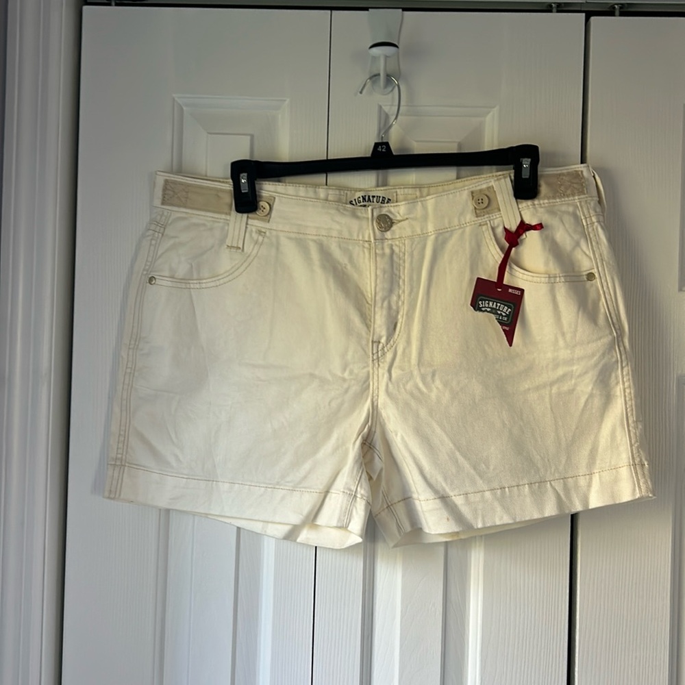 White shorts